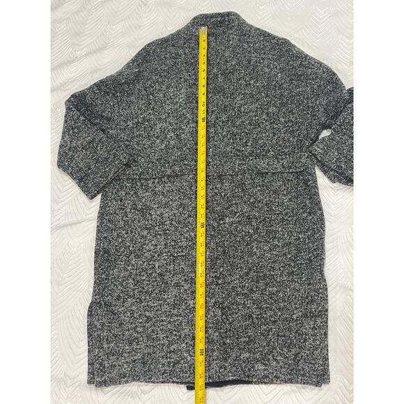 ATM Anthony Thomas Melillo Long Bouclé Coatigan Gray Marled – Size M - Picture 10 of 11